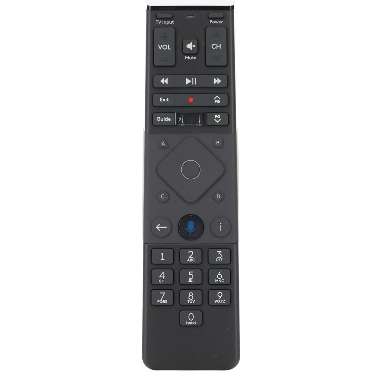 Xfinity XR15v2-RQ Backlit Voice Remote Control for X1 TV Cable Boxes with Bluetooth - XR15v2-RQ